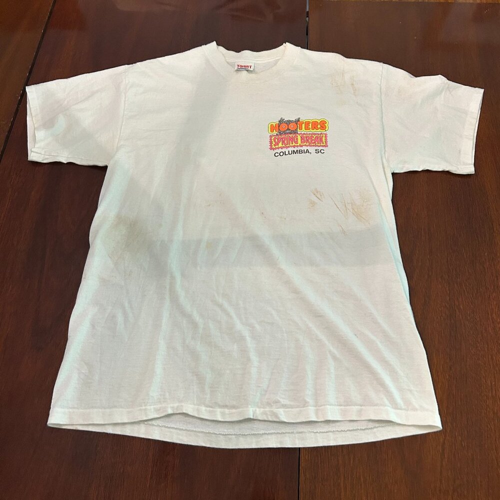 1991 Hooters Spring Break T-shirt Size XL